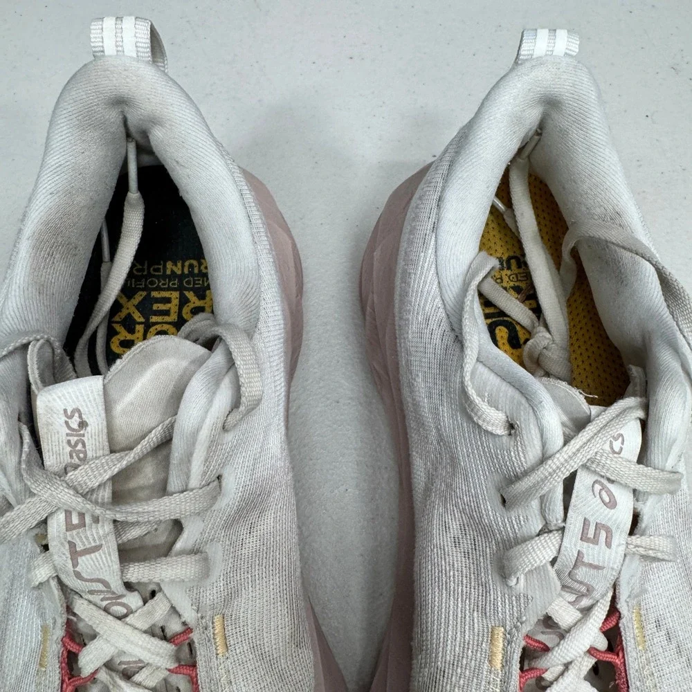 ASICS Superblast Running Shoes Womens 9.5 Beige FF Blast Turbo Athletic Running